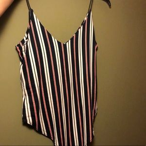 Striped Tank Top Bodysuit